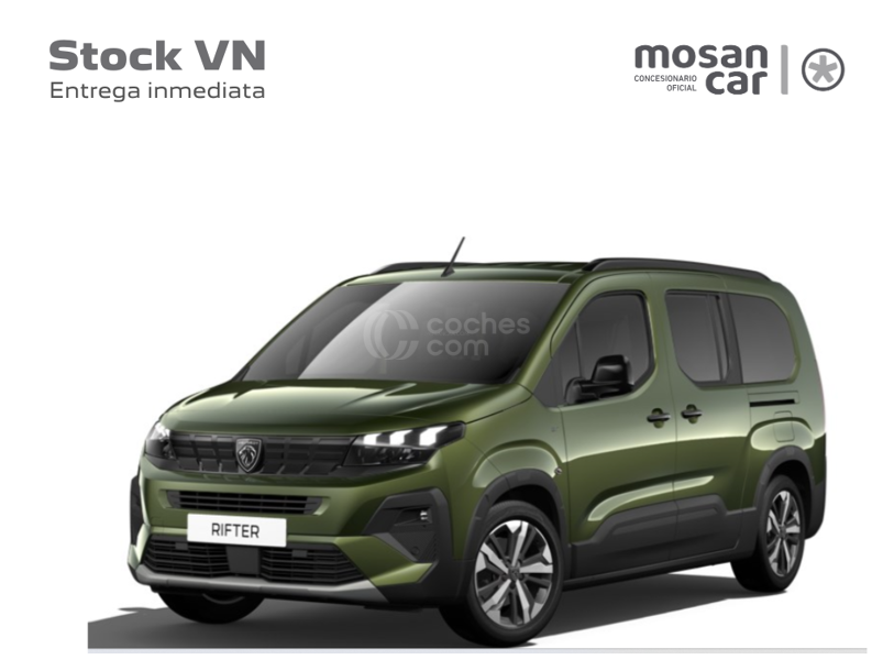 Foto del PEUGEOT Rifter 1.5BlueHDI S&S GT Business Long 130 EAT8