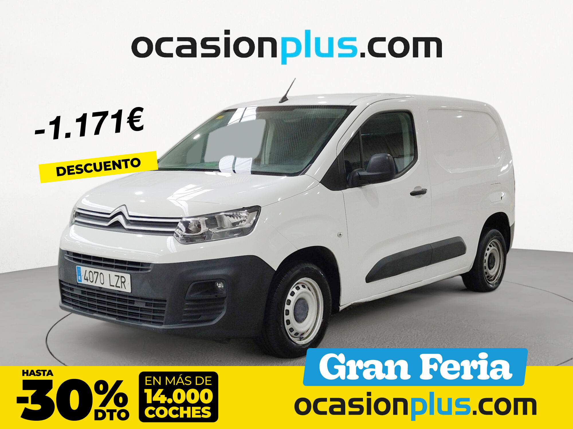 CITROEN Berlingo (Furgon BlueHDi 100 Talla M Control 75 kW (102 CV)) en Mad