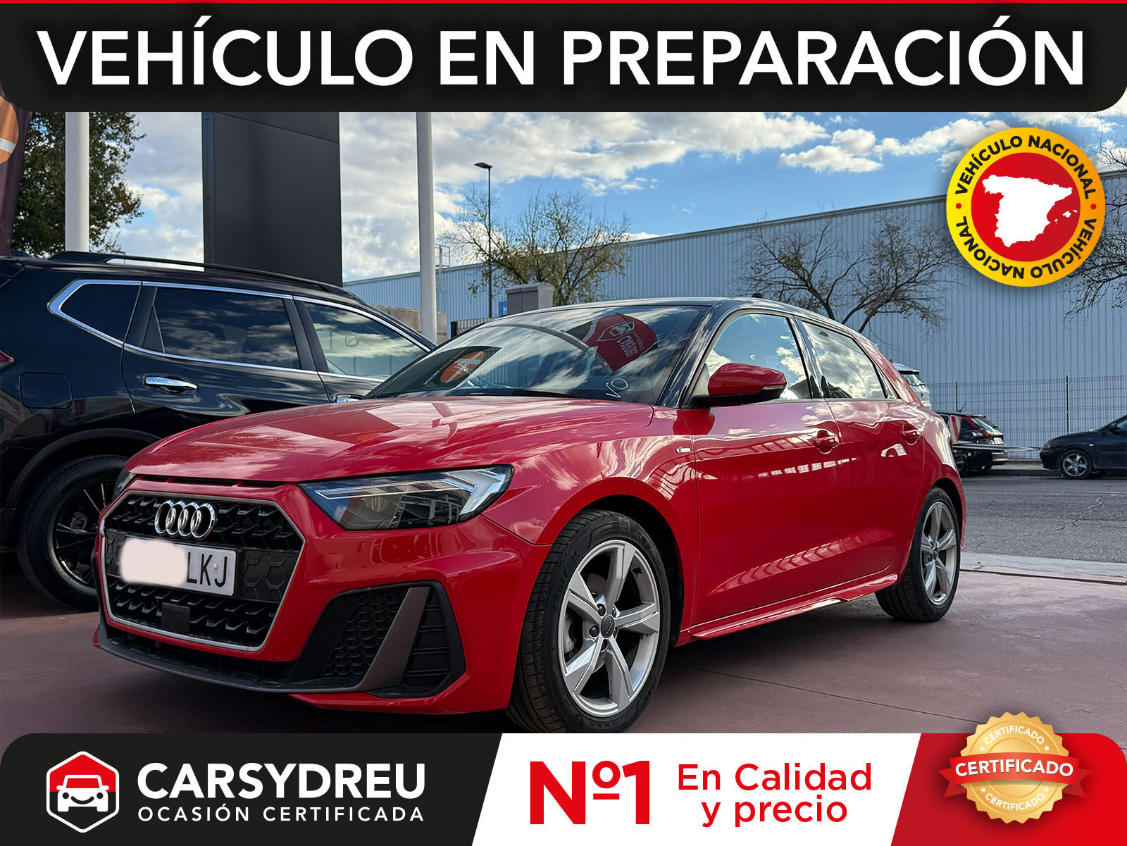AUDI A1 (Sportback Adrenalin 30 TFSI 85kW (116CV)) en Madrid