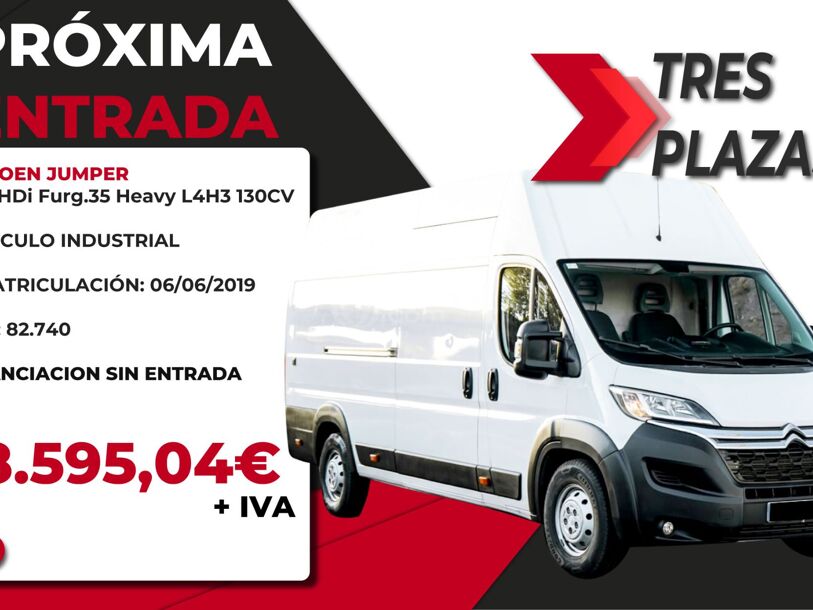 Foto del CITROEN Jumper Fg. 2.0BlueHDi 35 L4H2 Heavy 130