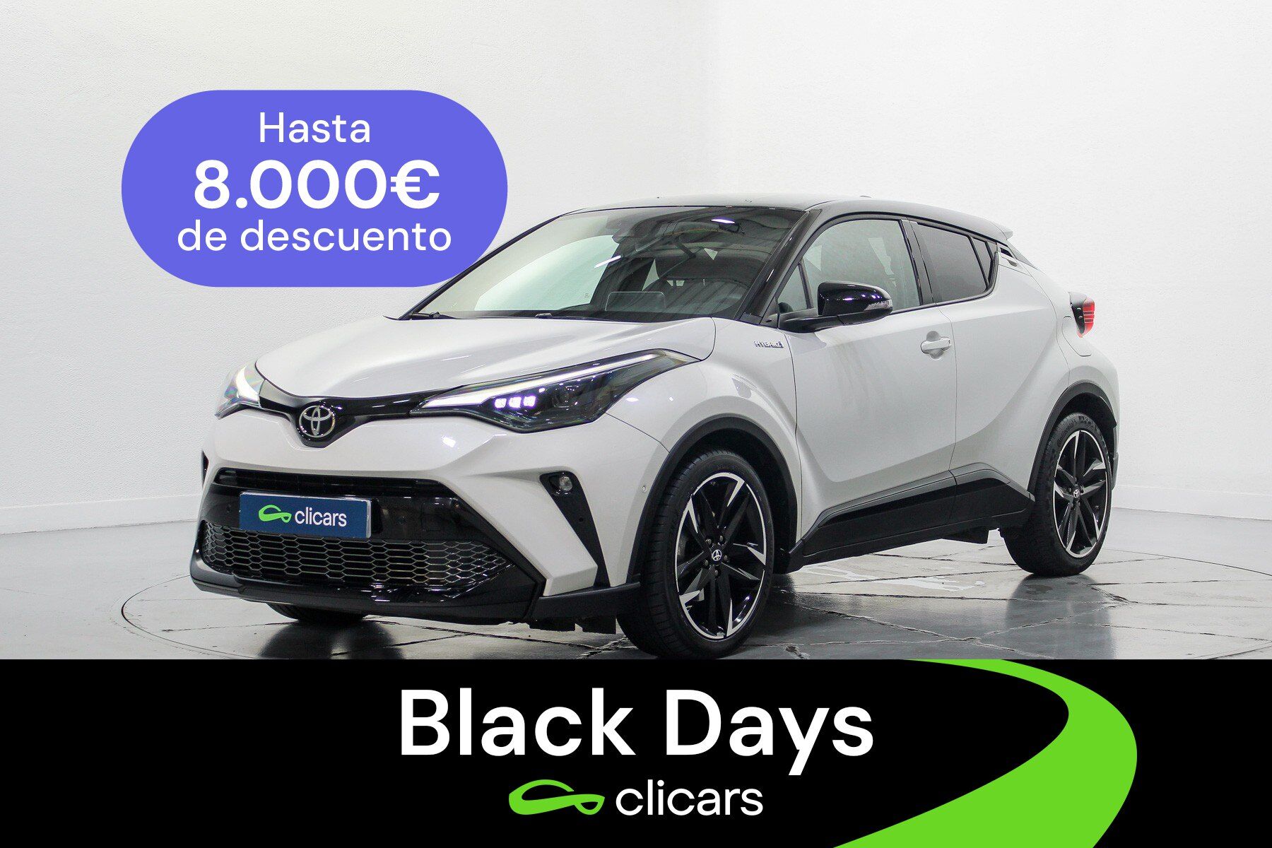 TOYOTA C-HR (C-HR 180H GR Sport) en Madrid