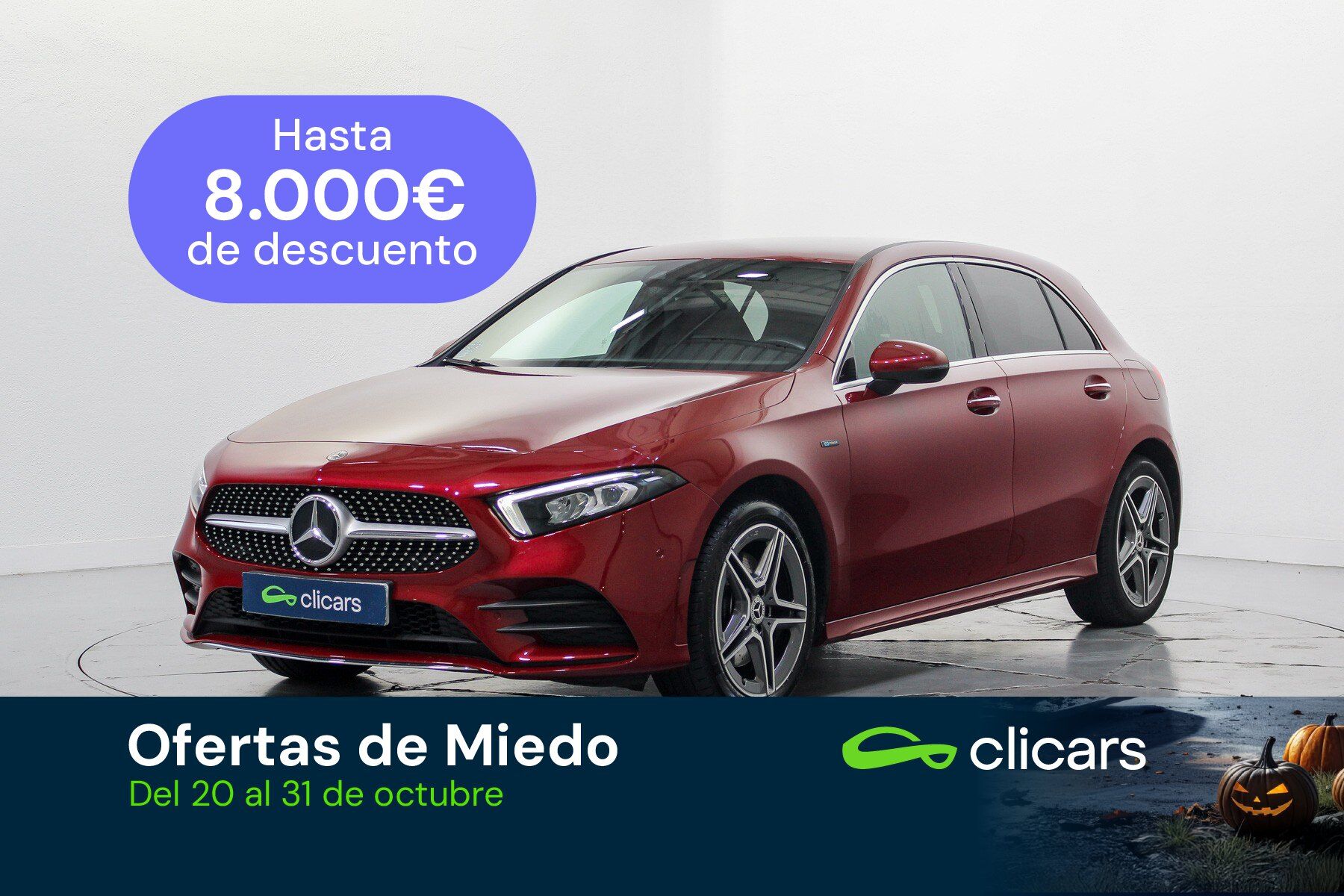MERCEDES Clase A (A 250e 8G-DCT) en Madrid