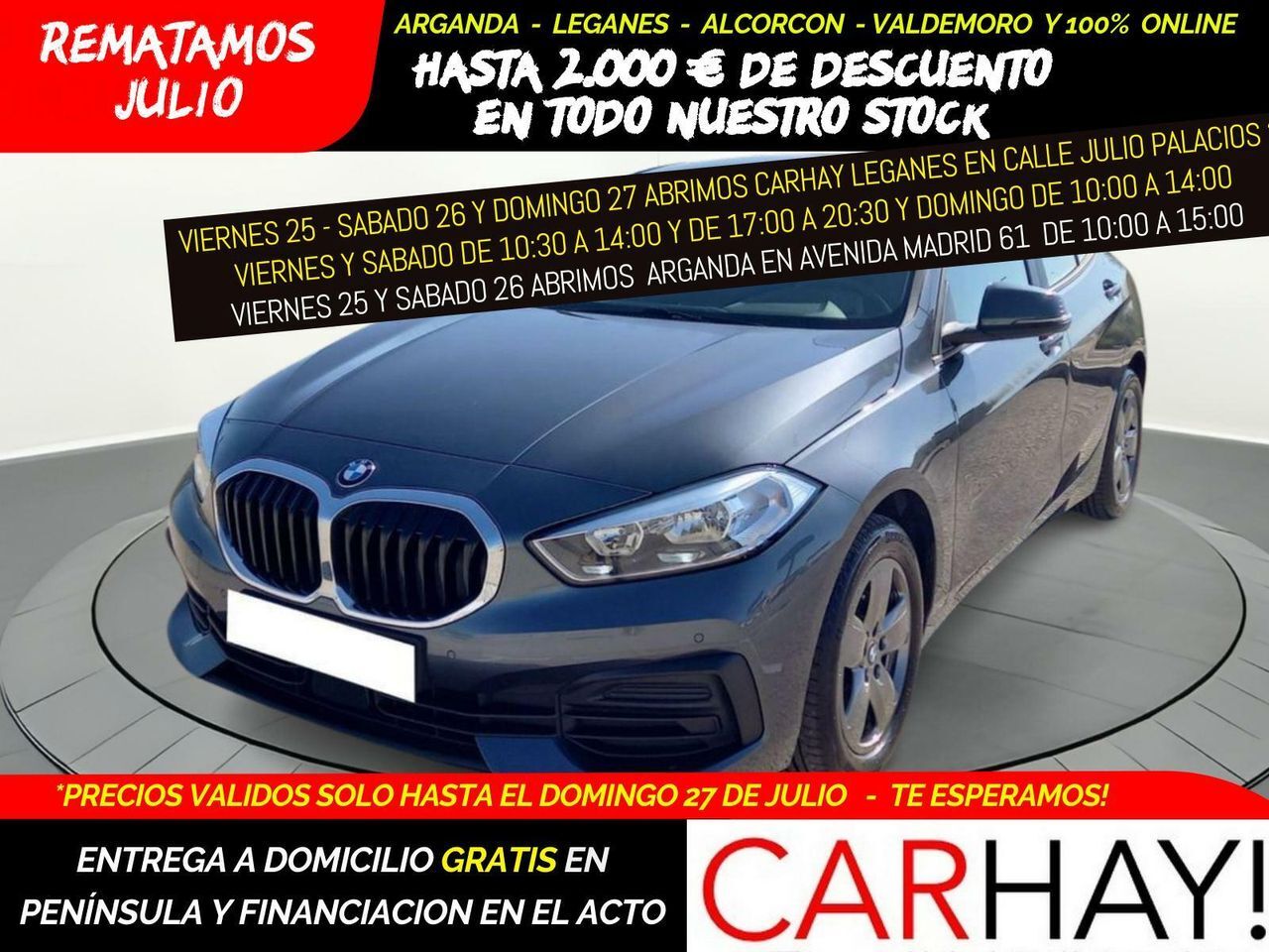 BMW Serie 1 (HATCH 116 d AdBlue) en Madrid