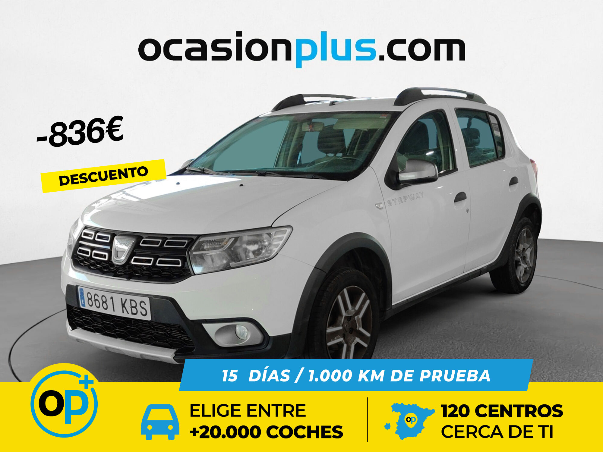 DACIA Sandero (Stepway TCe 66 kW (90 CV)) en Madrid
