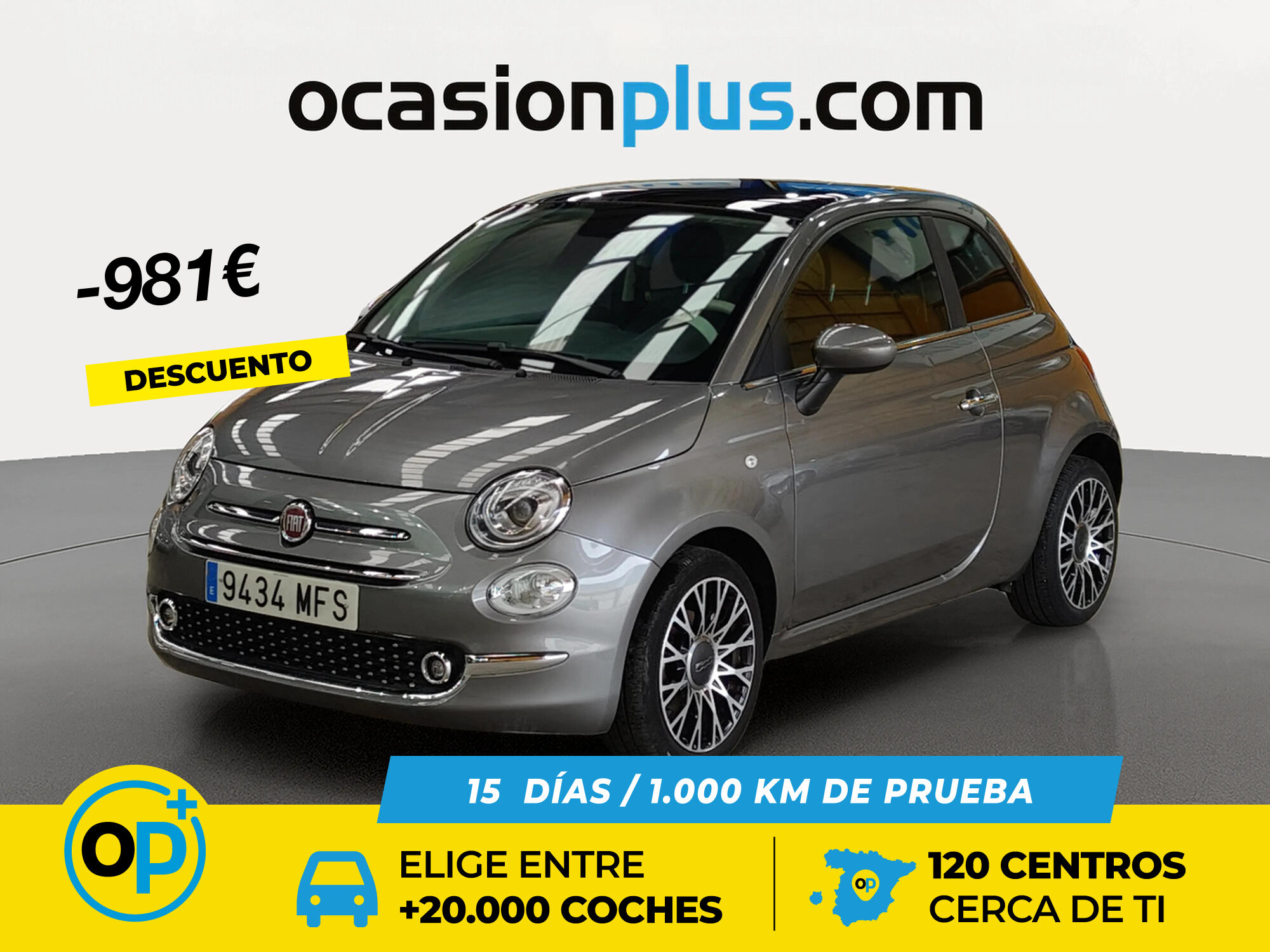 FIAT 500 (1.0 Hybrid Dolcevita 51 kW (70 CV)) en Madrid
