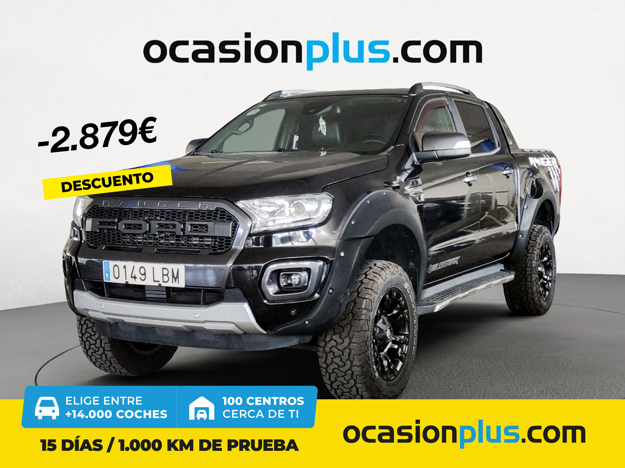 FORD Ranger (Pickup 2.0 TDCI Doble Cabina Wildtrack 4x4 AT 157 kW (213 CV))
