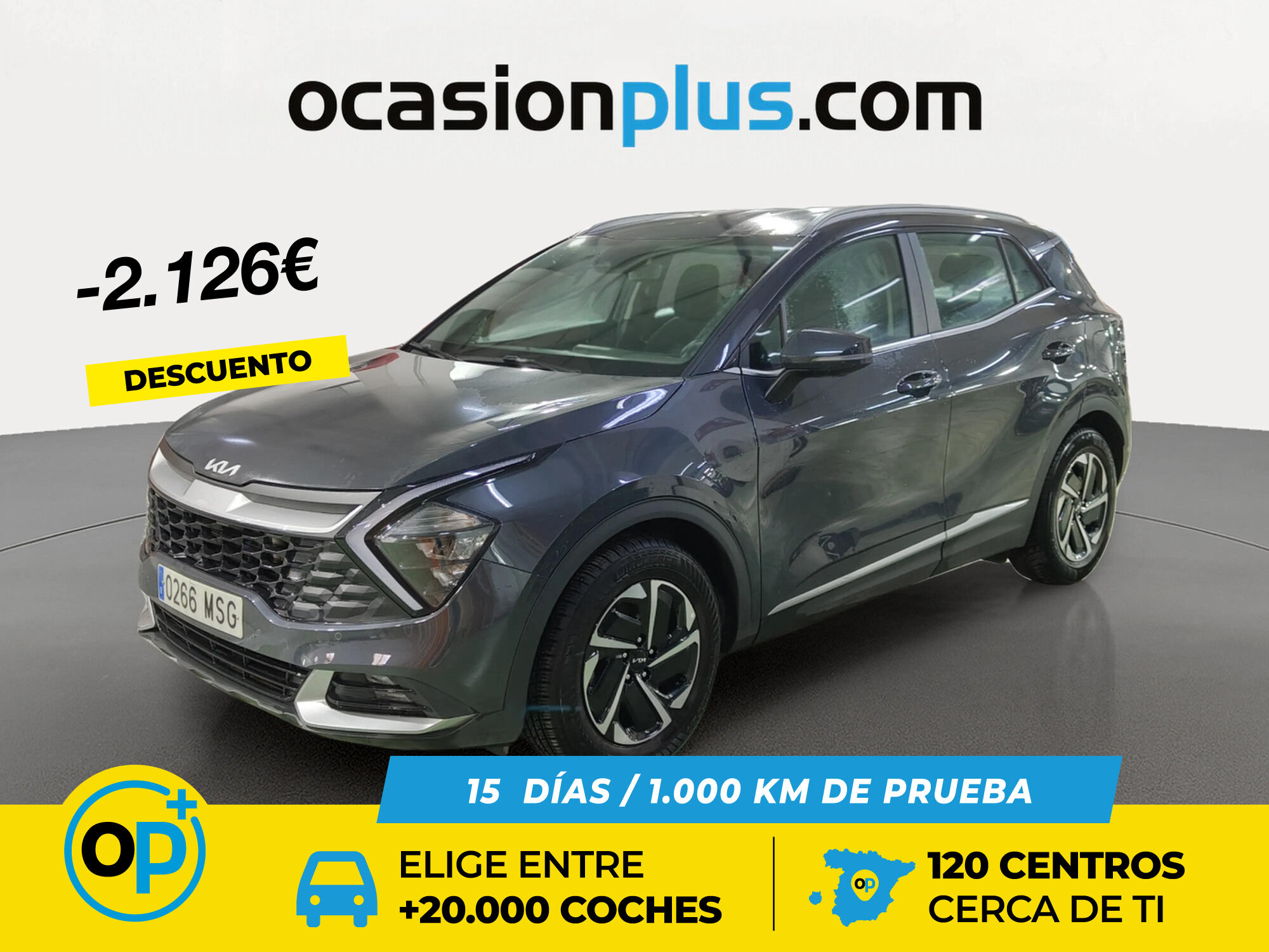 KIA Sportage (1.6 T-GDi MHEV Drive 4x2 110 kW (150 CV)) en Madrid