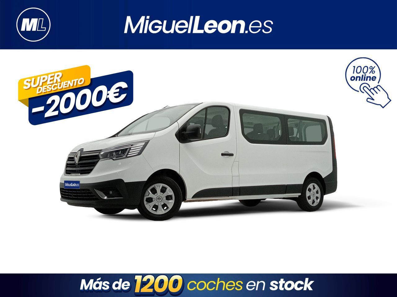 RENAULT Trafic Combi (110CV DCI 2.0 L2H1) en Palmas, Las