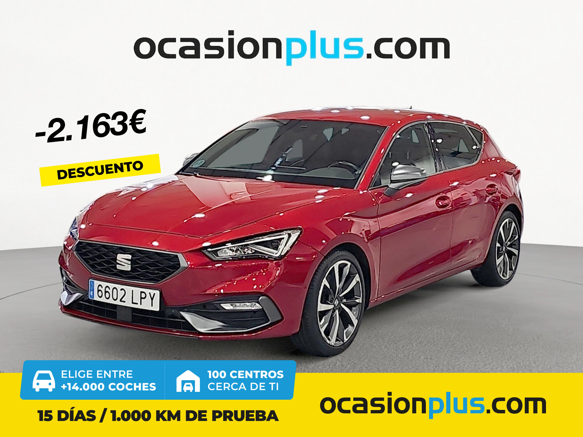 SEAT León (1.5 TSI S&S FR Go L 110 kW (150 CV)) en Madrid