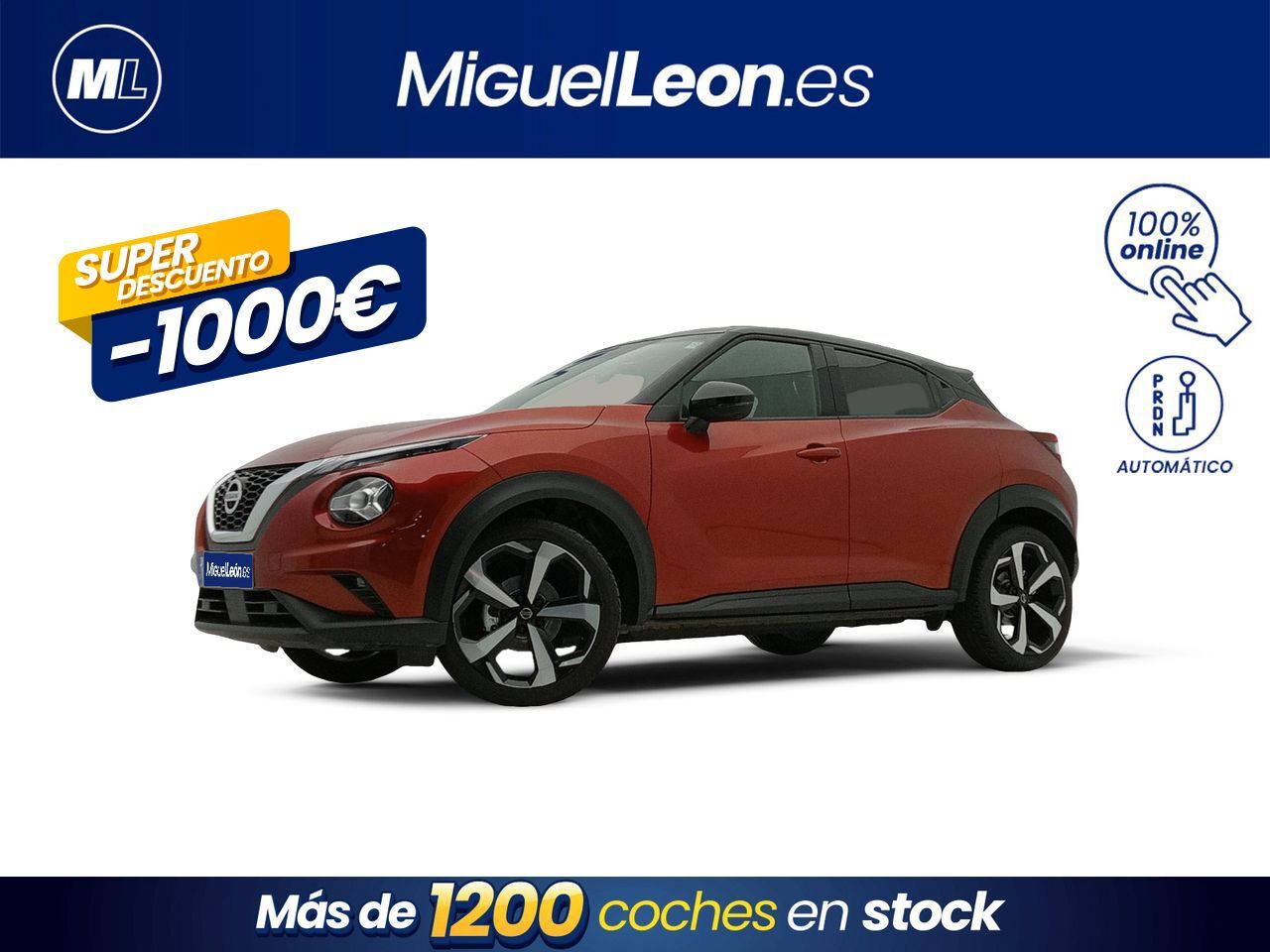 NISSAN Juke (DIG-T 86 kW (117 CV) DCT 7 Vel. TEKNA) en Palmas, Las