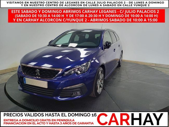 PEUGEOT 308 (SW 1.5 BLUE HDI 130 GT LINE (EU6.2) 5D) en Madrid