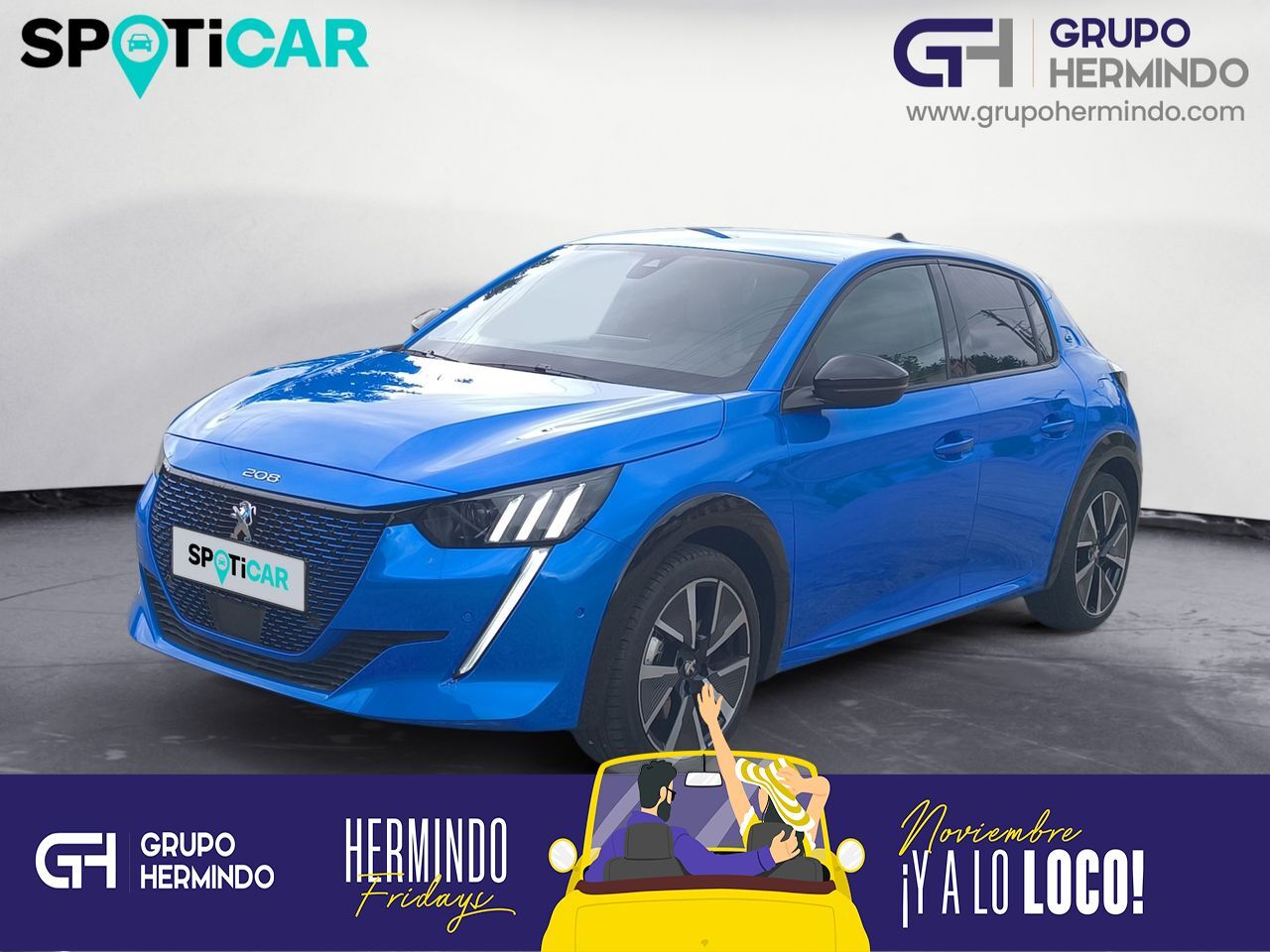 PEUGEOT 208 (GT PACK ELECTRICO 136 CV) en Pontevedra