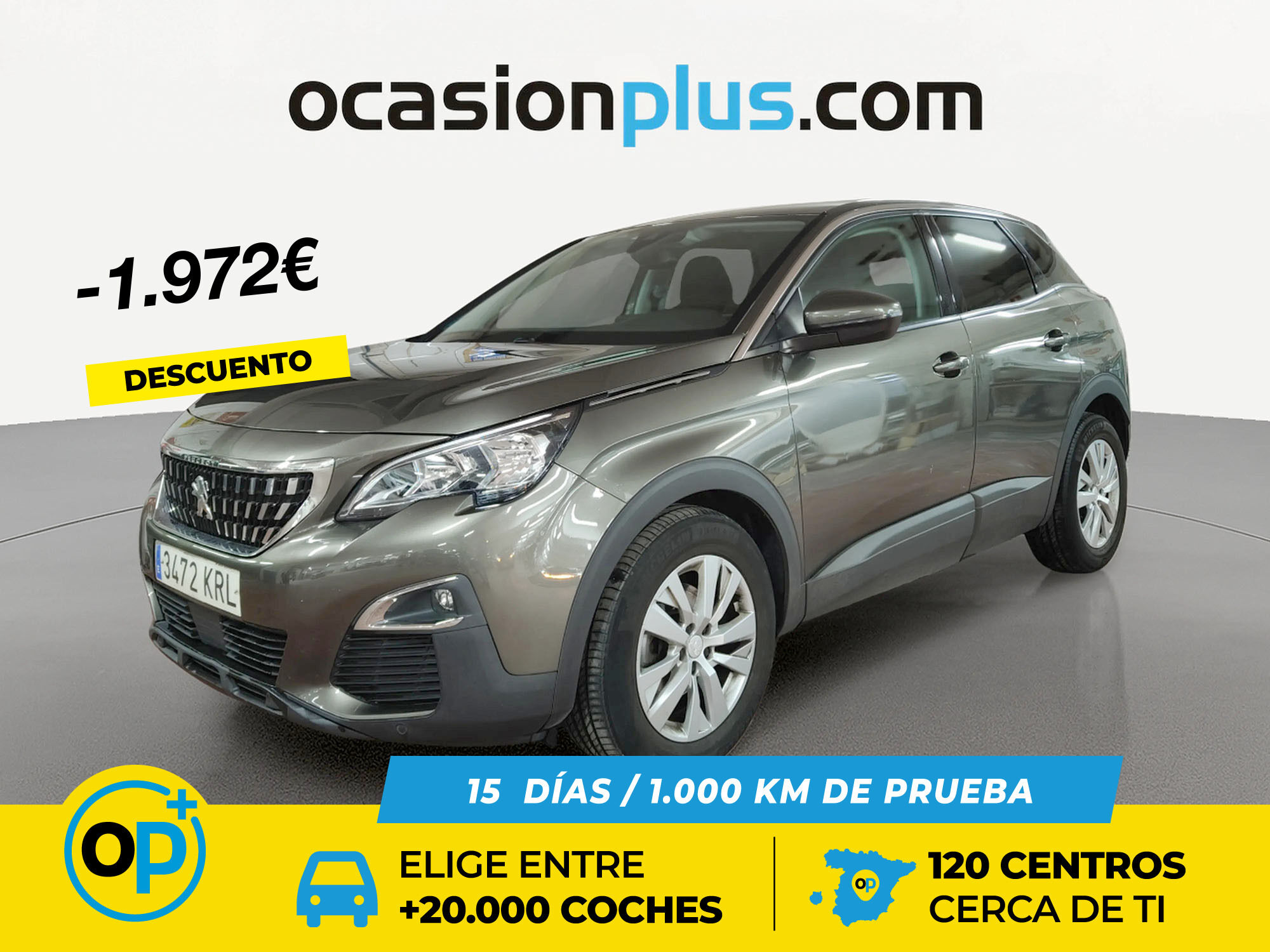 PEUGEOT 3008 (BlueHDI 130 S&S Active EAT8 96 kW (130 CV)) en Madrid