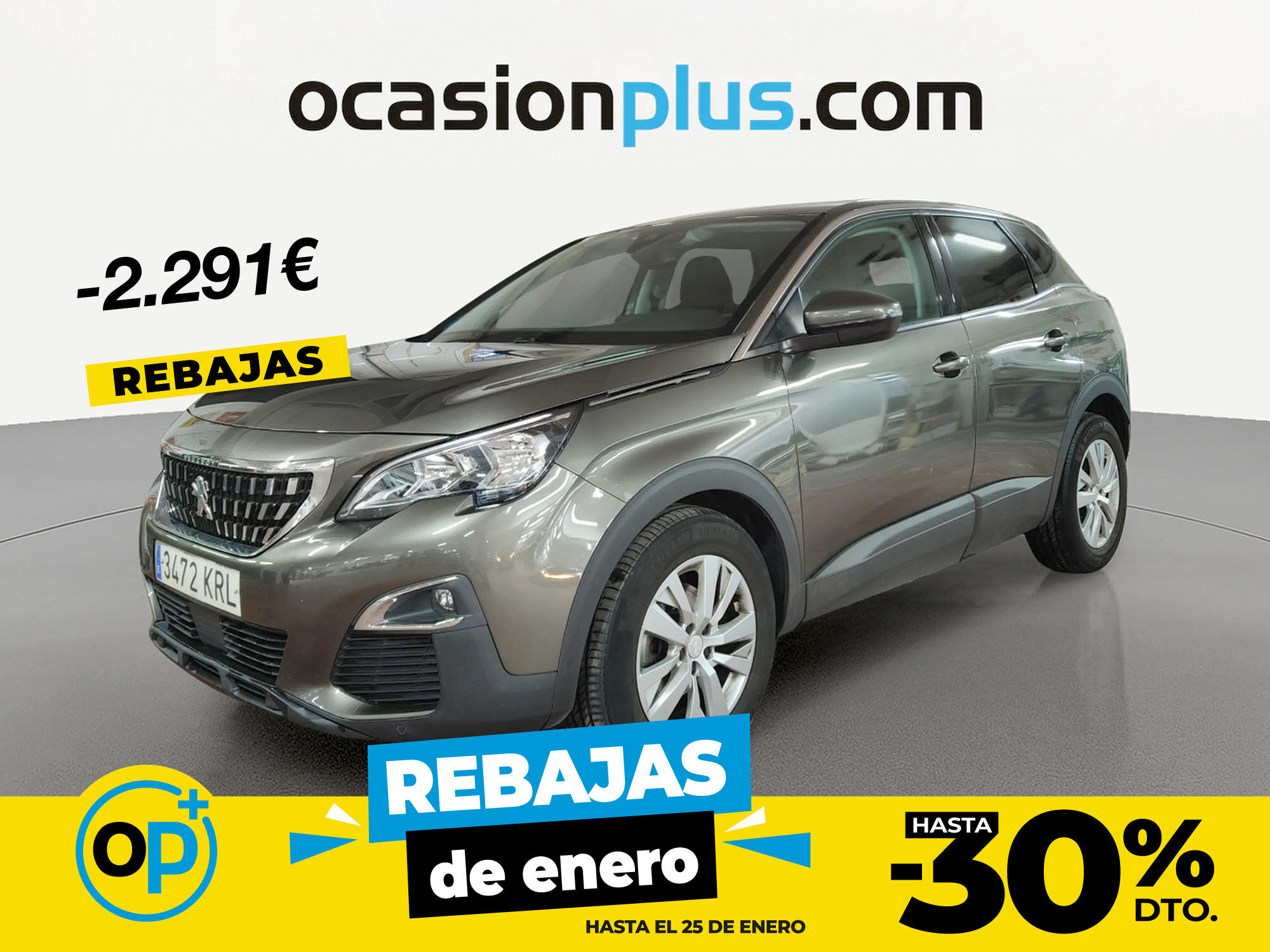 PEUGEOT 3008 (BlueHDI 130 S&S Active EAT8 96 kW (130 CV)) en Madrid
