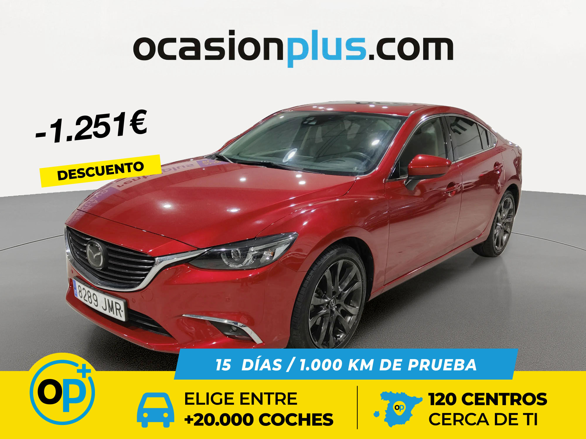 MAZDA Mazda6 (2.2 DE AT Lux.+Prem. 129 kW (175 CV)) en Madrid