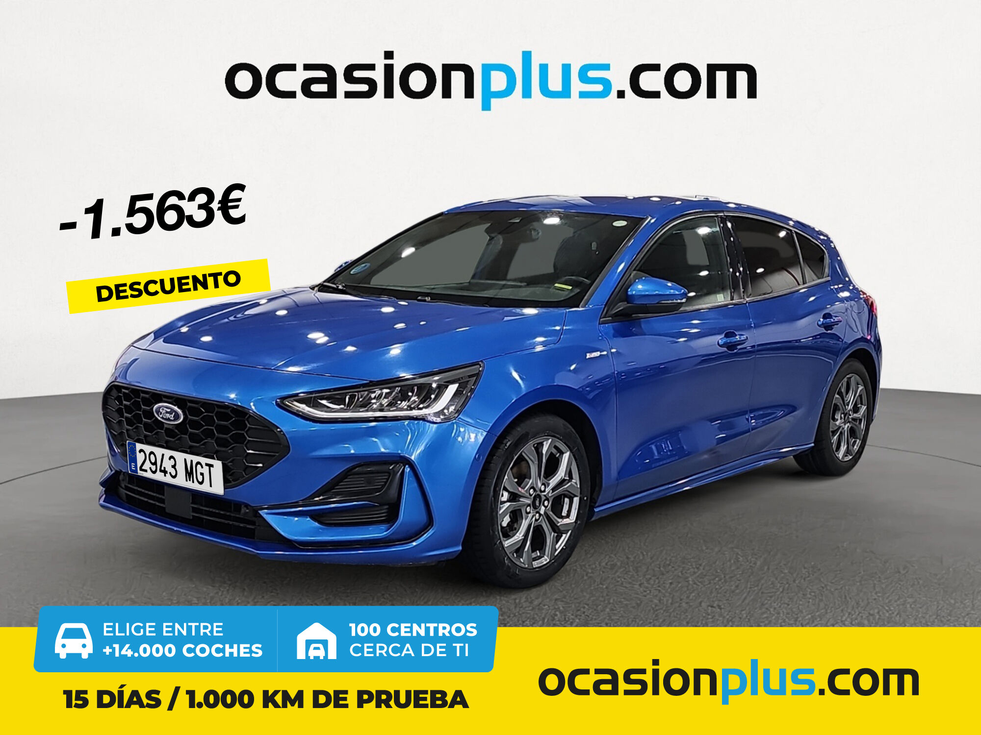 FORD Focus (1.0 Ecoboost MHEV ST-Line 92 kW (125 CV)) en Madrid