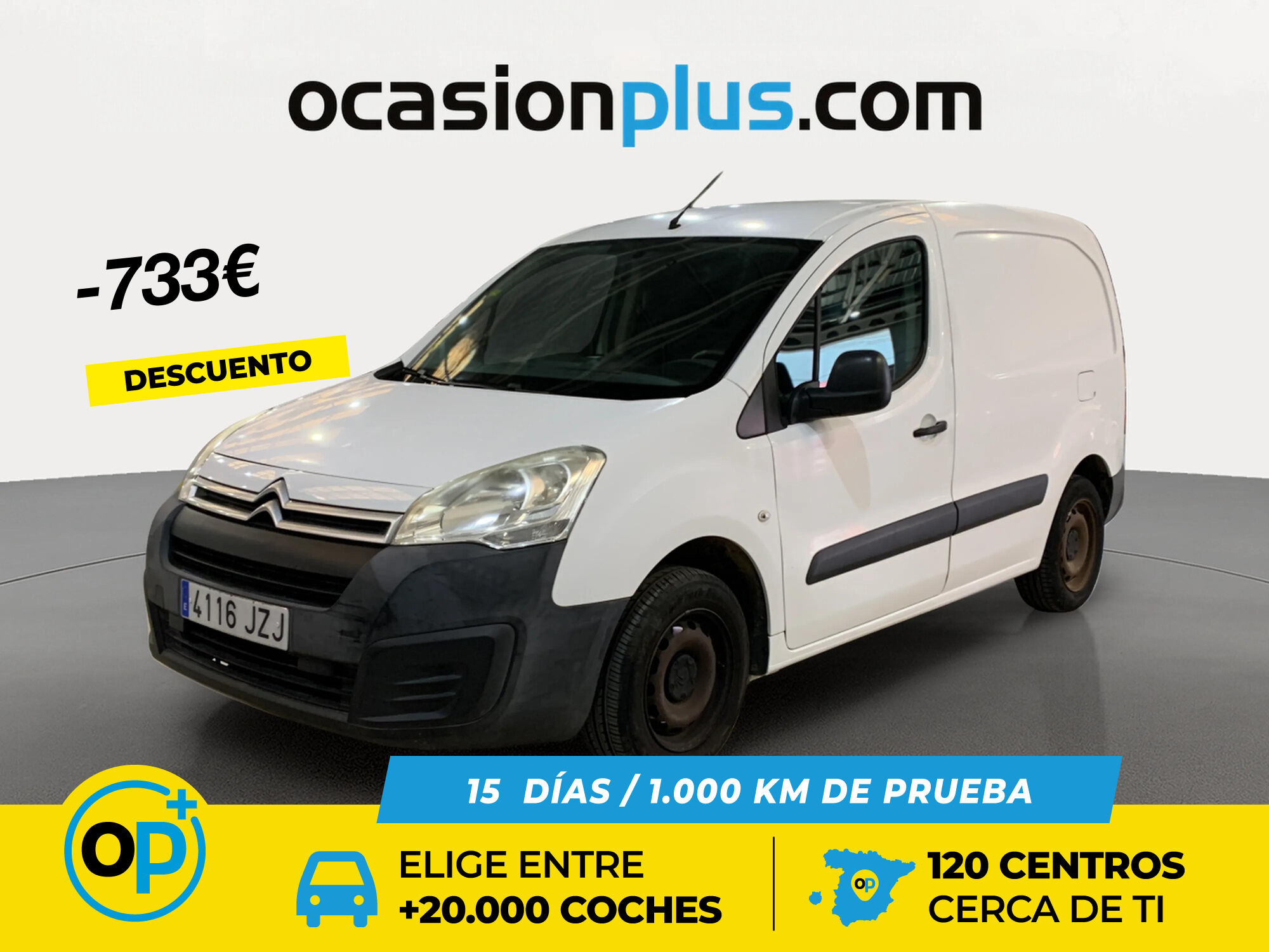 CITROEN Berlingo (Furgon First VTi 72 kW (98 CV)) en Madrid