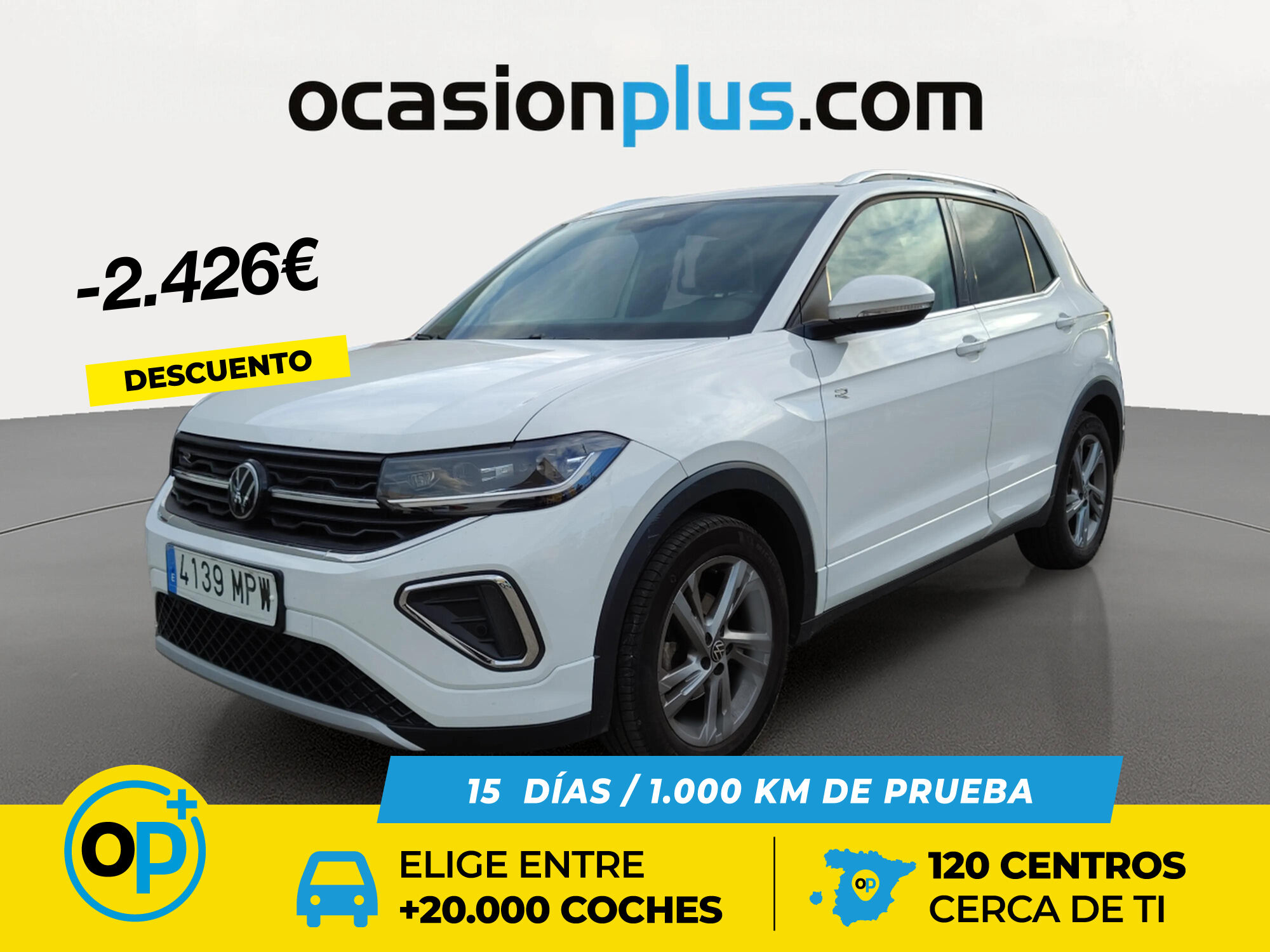 VOLKSWAGEN T-Cross (R-Line 1.0 TSI 85 kW (116 CV) DSG) en Madrid