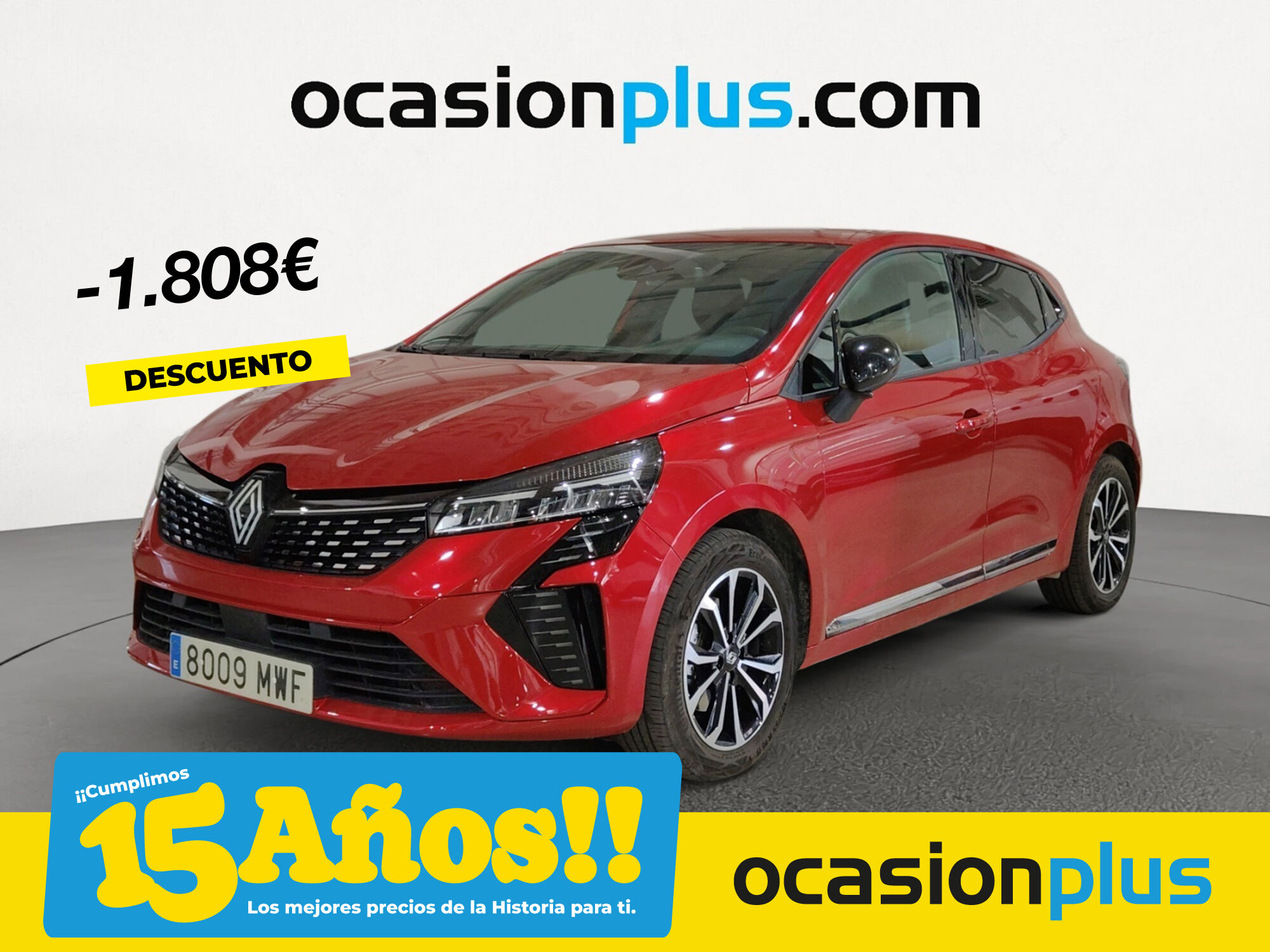 RENAULT Clio (Techno E-Tech full Híbrido 105 kW (143 CV)) en Madrid