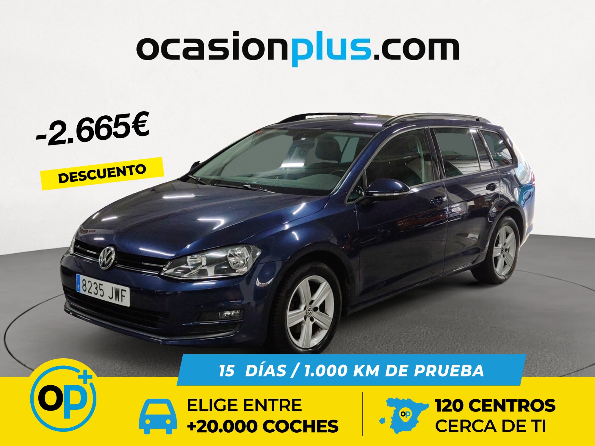 VOLKSWAGEN Golf (Advance 1.4 TSI BMT 92 kW (125 CV) DSG) en Madrid