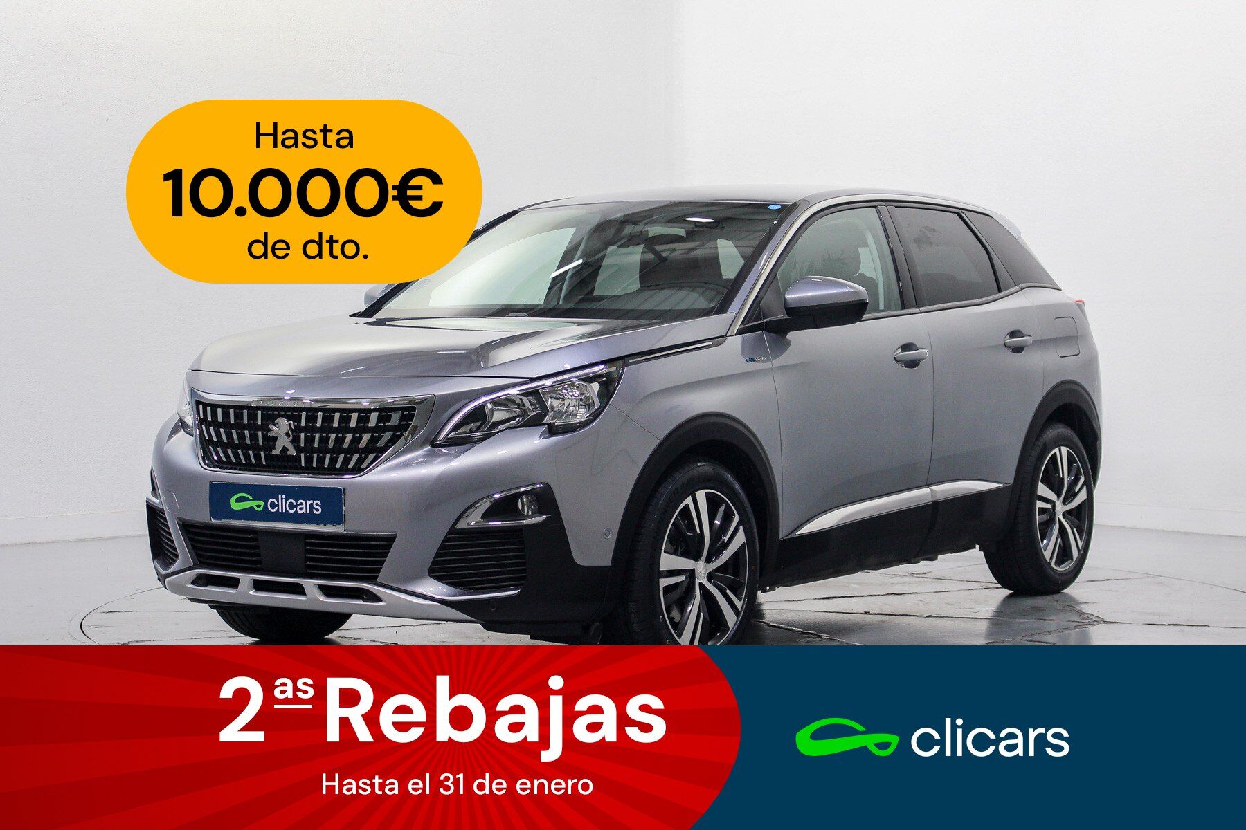 PEUGEOT 3008 (3008 Hybrid 225 Allure e-EAT8) en Madrid
