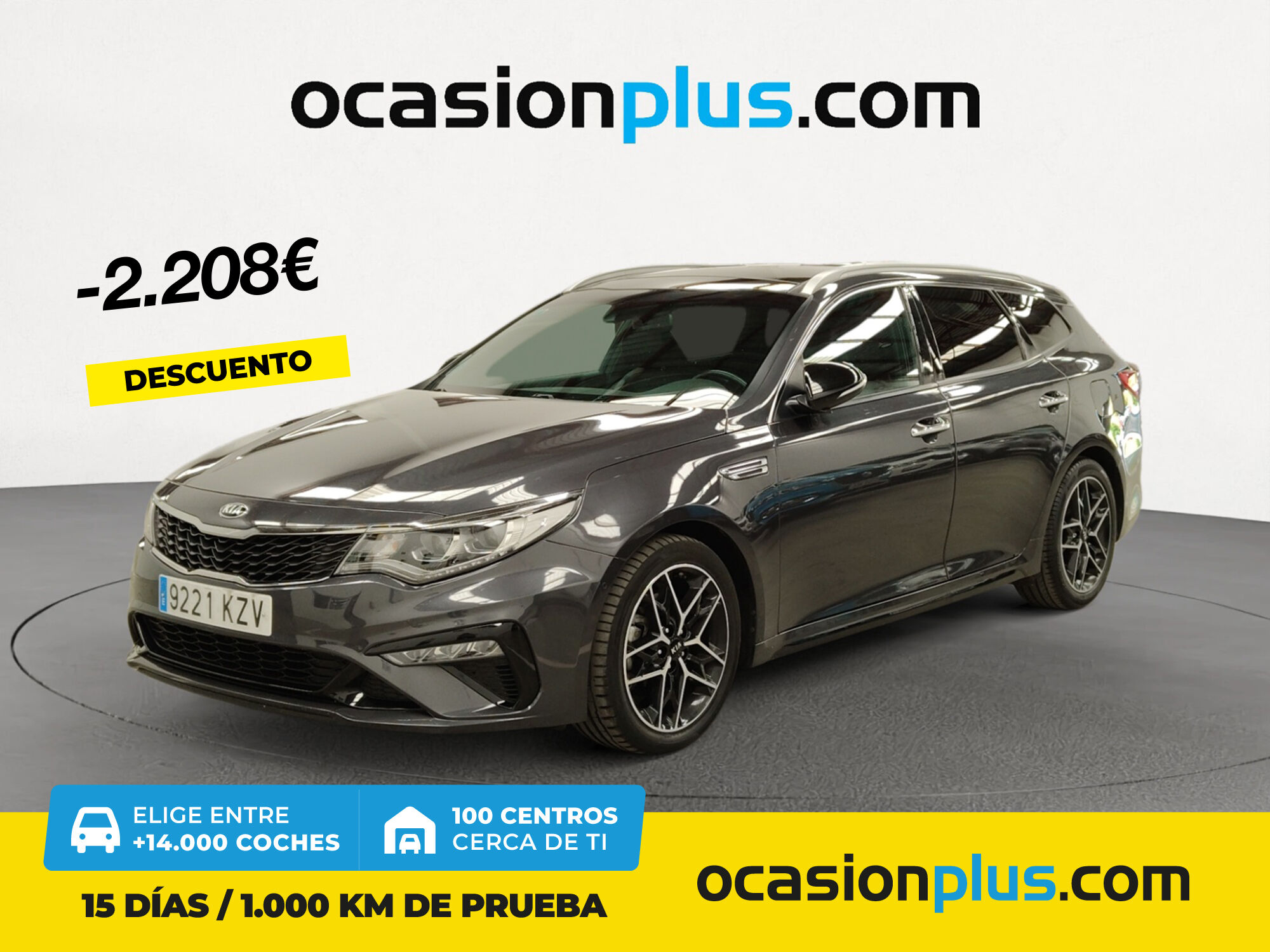KIA Optima (1.6 CRDi GT Line DCT 100 kW (136 CV)) en Madrid