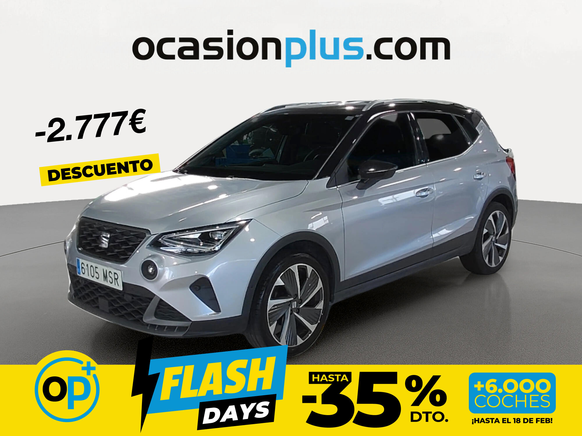 Foto del SEAT Arona 1.5 TSI S&S FR DSG7 XM 150