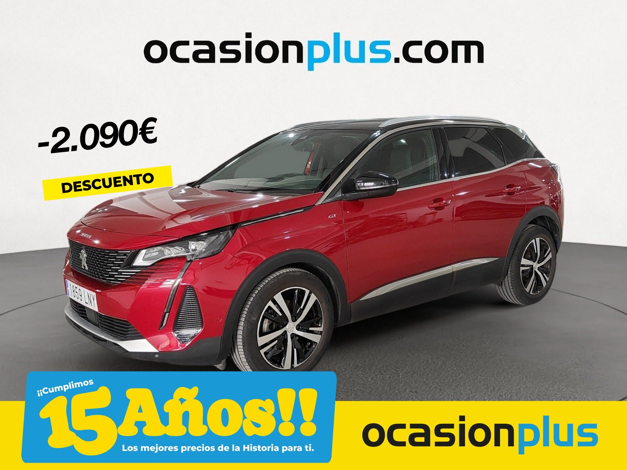 PEUGEOT 3008 (PureTech 130 S&S GT EAT8 96 kW (130 CV)) en Madrid