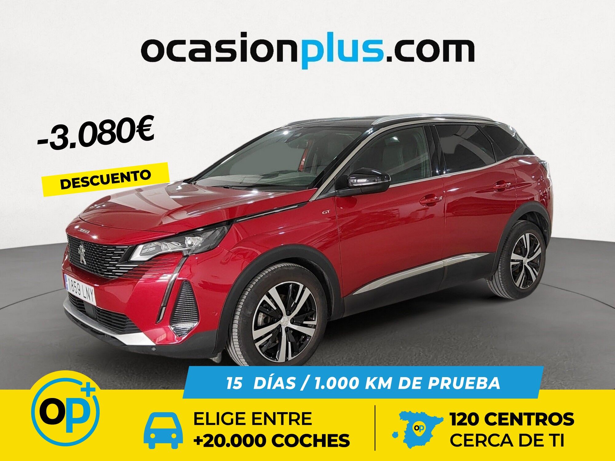 PEUGEOT 3008 (PureTech 130 S&S GT EAT8 96 kW (130 CV)) en Madrid