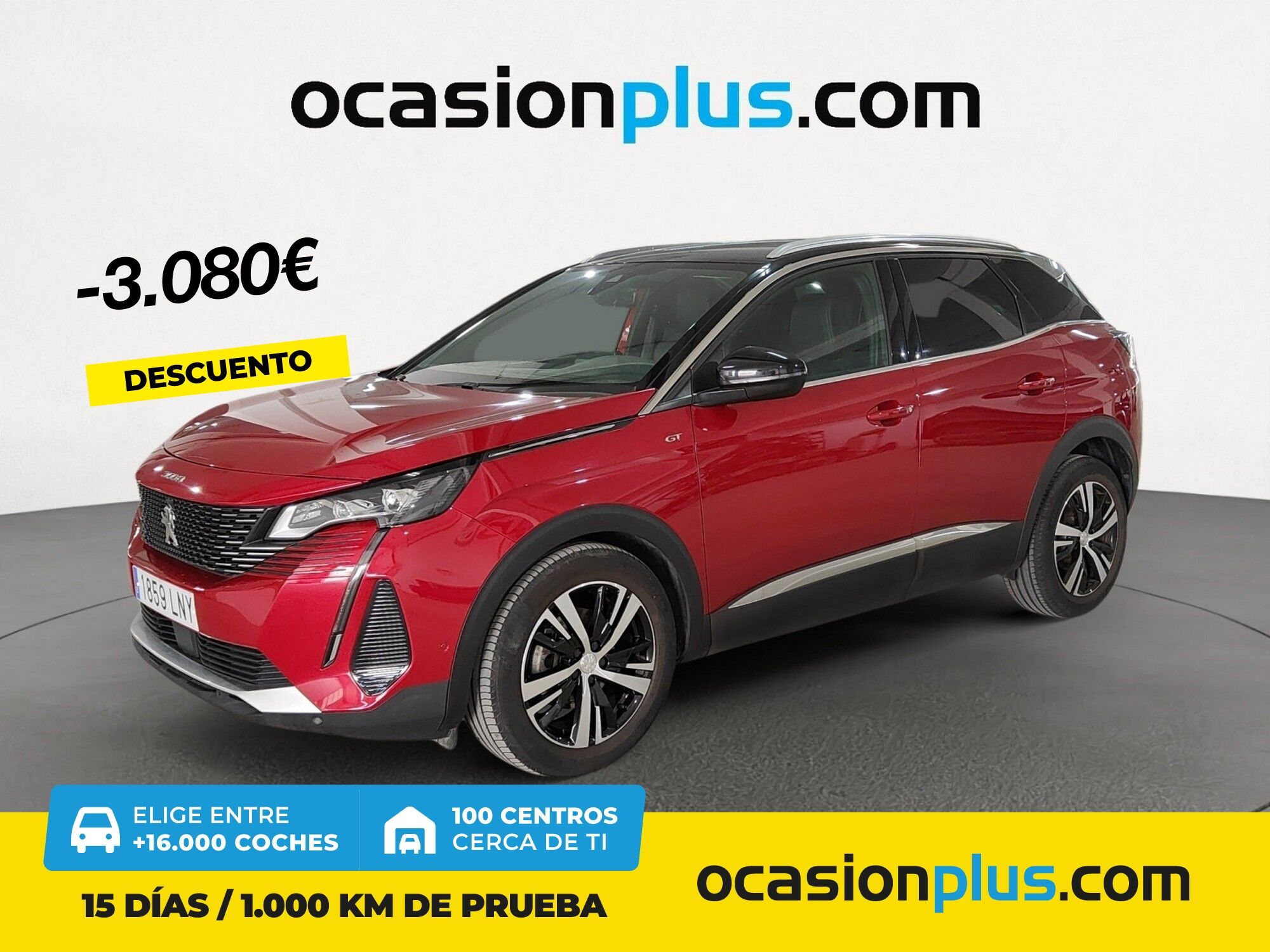PEUGEOT 3008 (PureTech 130 S&S GT EAT8 96 kW (130 CV)) en Madrid