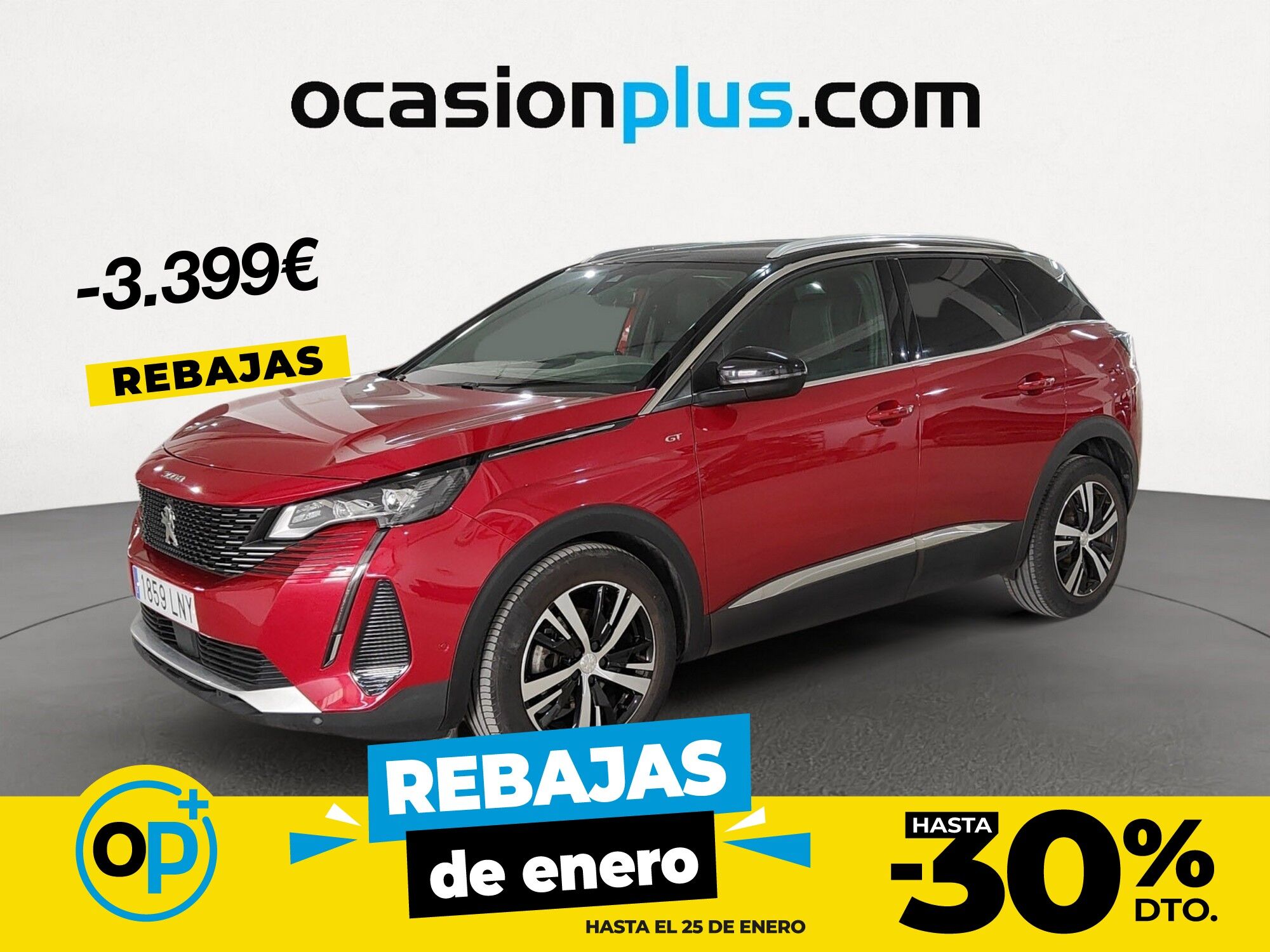 PEUGEOT 3008 (PureTech 130 S&S GT EAT8 96 kW (130 CV)) en Madrid