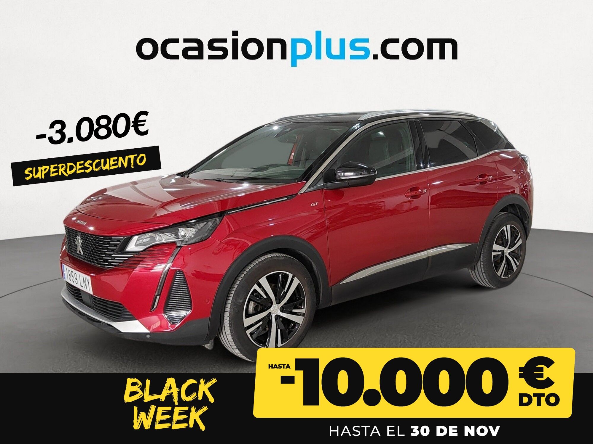 PEUGEOT 3008 (PureTech 130 S&S GT EAT8 96 kW (130 CV)) en Madrid