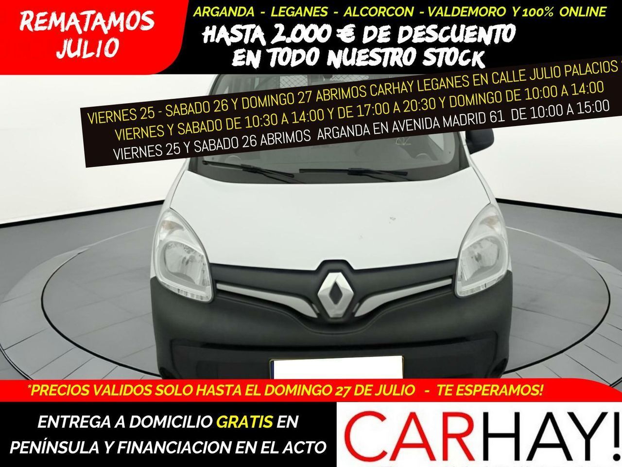 RENAULT Kangoo (EXPRESS MAXI 1.5 Blue 95CV Grand Confort) en Madrid