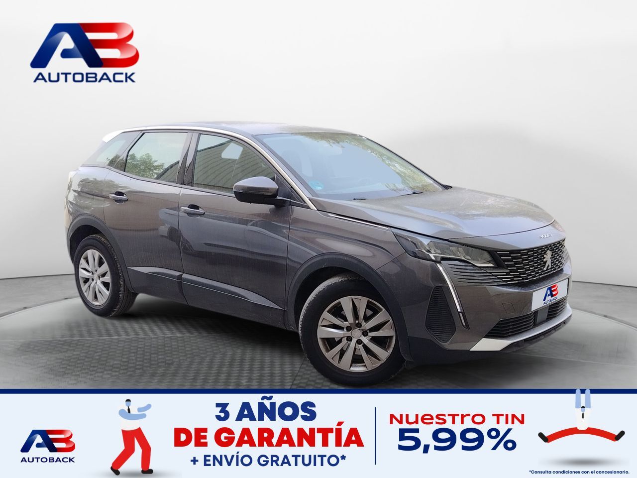 PEUGEOT 3008 (1.5 BlueHDi 96kW (130CV) S&S Active Pack) en Madrid