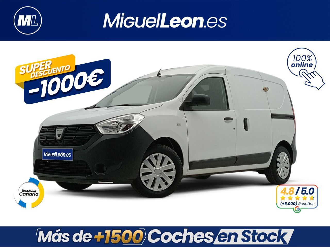DACIA Dokker (1.5 BLUE DCI 95CV EXPRESS) en Palmas, Las