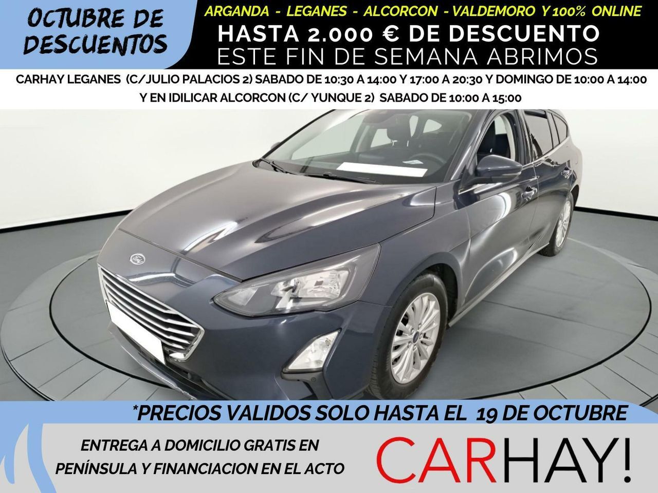 FORD Focus (CLIPPER 1.0I ECOBOOST MHEV 92KW TITANIUM) en Madrid
