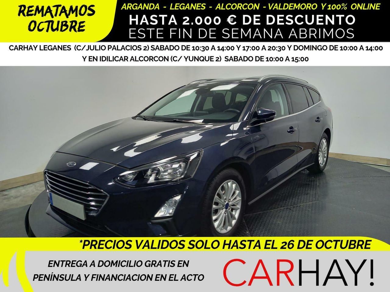 FORD Focus (CLIPPER 1.0I ECOBOOST MHEV 92KW TITANIUM) en Madrid