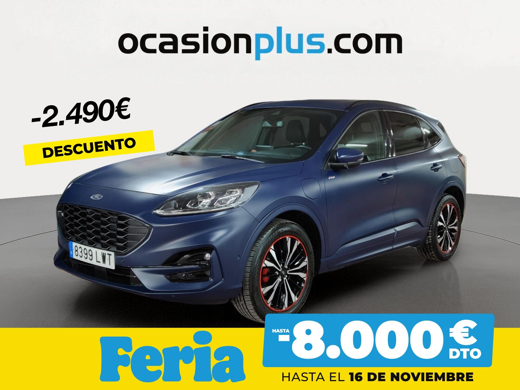 FORD Kuga (2.5 Duratec PHEV ST-Line X Auto 165 kW (225 CV)) en Madrid