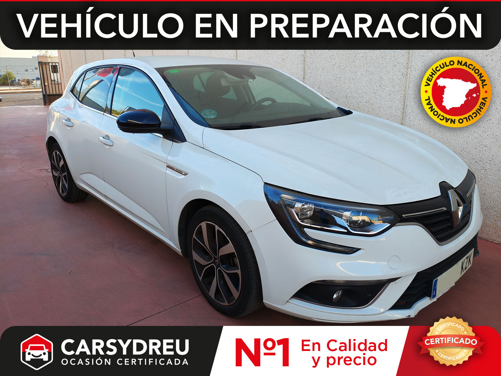 RENAULT Mégane (Limited TCe 85 kW (115CV) GPF -SS) en Madrid