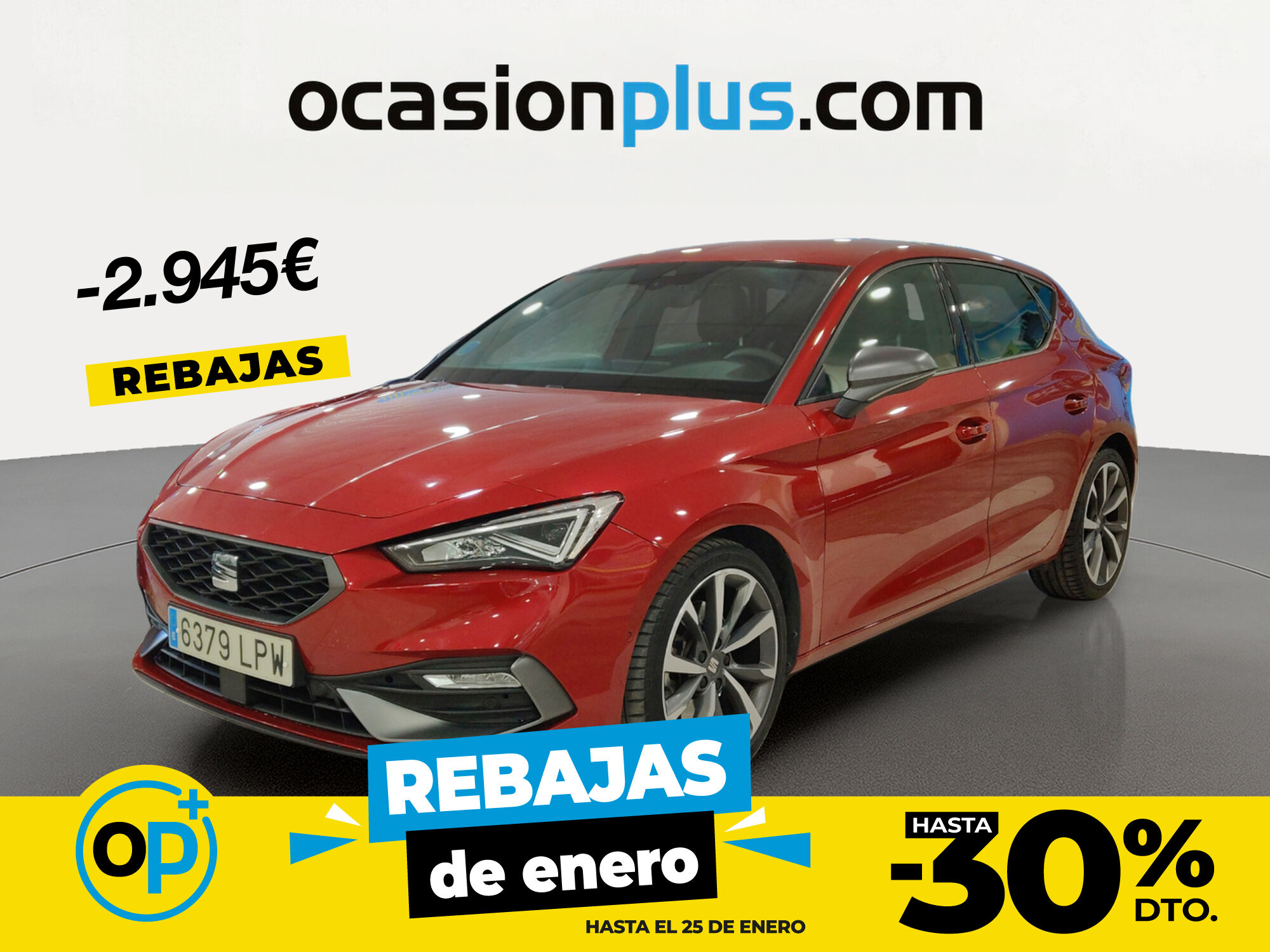 SEAT León (1.5 eTSI S&S FR Go L DSG 110 kW (150 CV)) en Madrid
