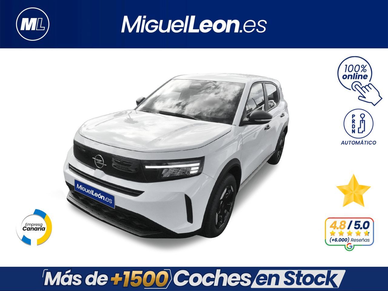 OPEL Frontera (1.2T XHT Hybrid eDCT6 107kW Edition) en Palmas, Las