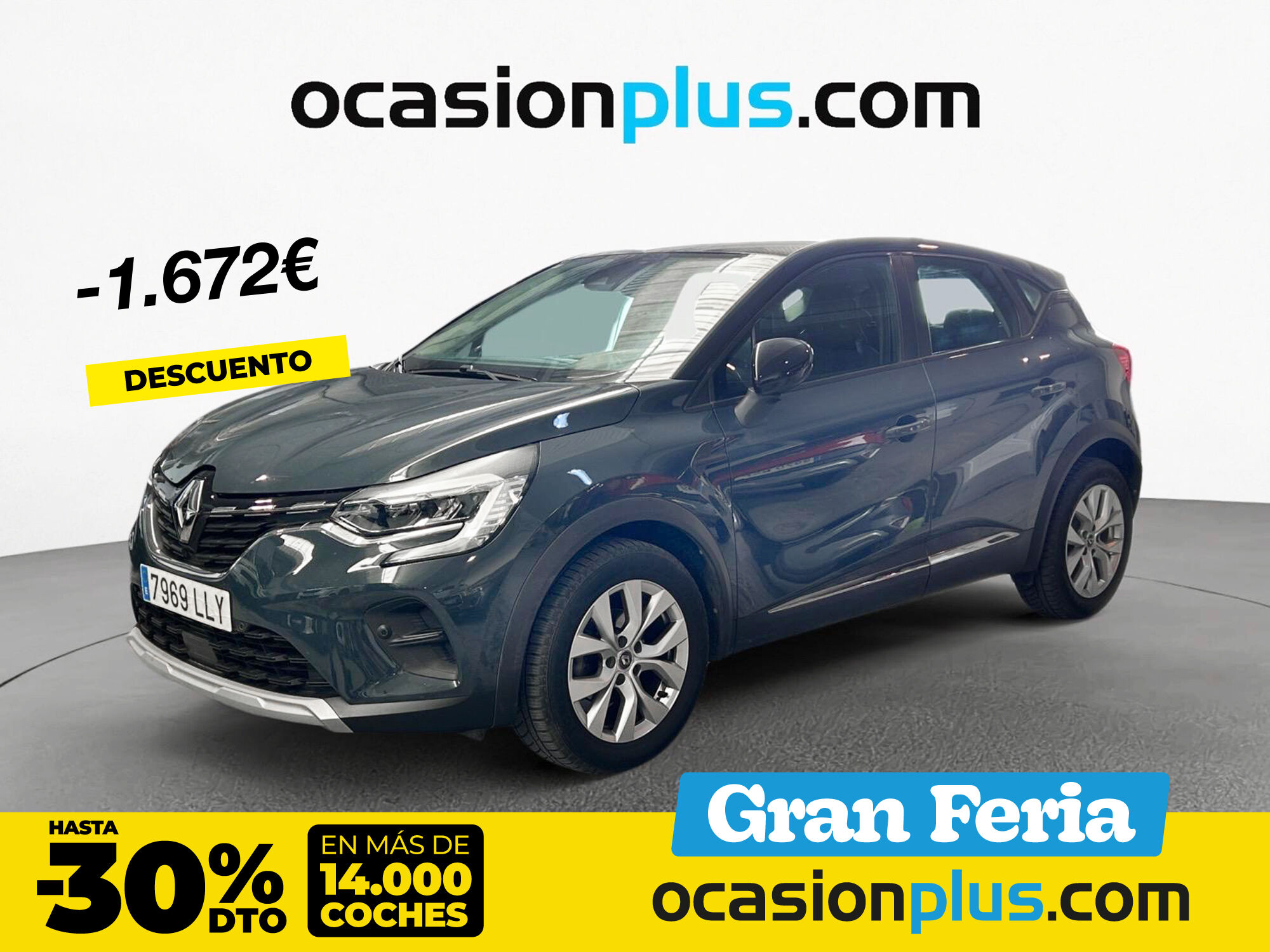 RENAULT Captur (Intens Blue dCi 85 kW (115 CV)) en Madrid