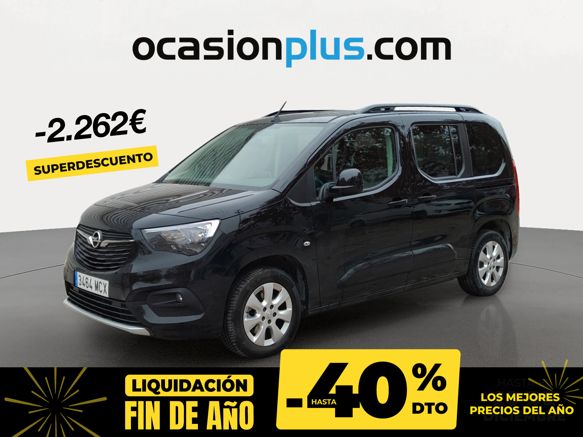 OPEL Combo (1.2 T S/S Elegance L Auto 96 kW (130 CV)) en Madrid