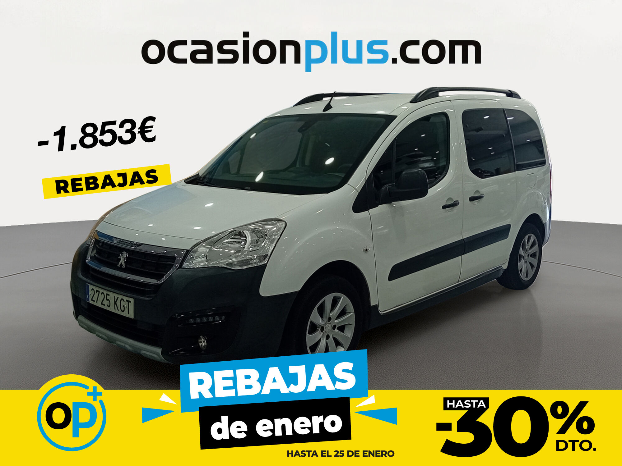 PEUGEOT Partner (Combi 1.6 BlueHDI Adventure Edition 73 kW (100 CV)) en Mad