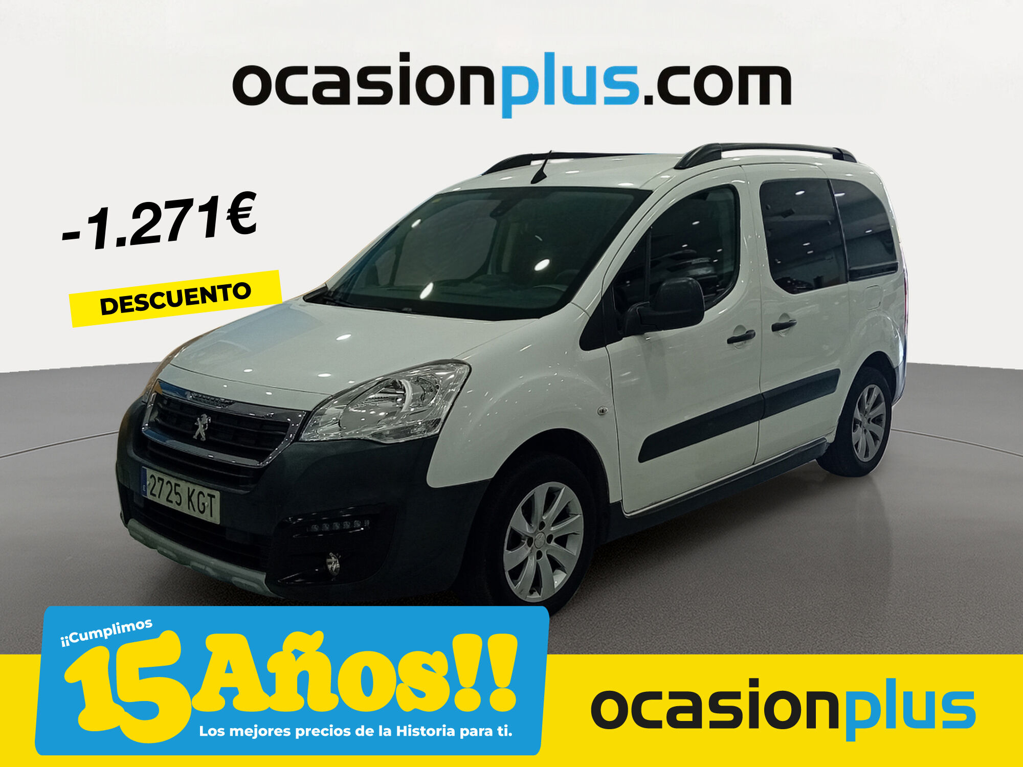 PEUGEOT Partner (Combi 1.6 BlueHDI Adventure Edition 73 kW (100 CV)) en Mad
