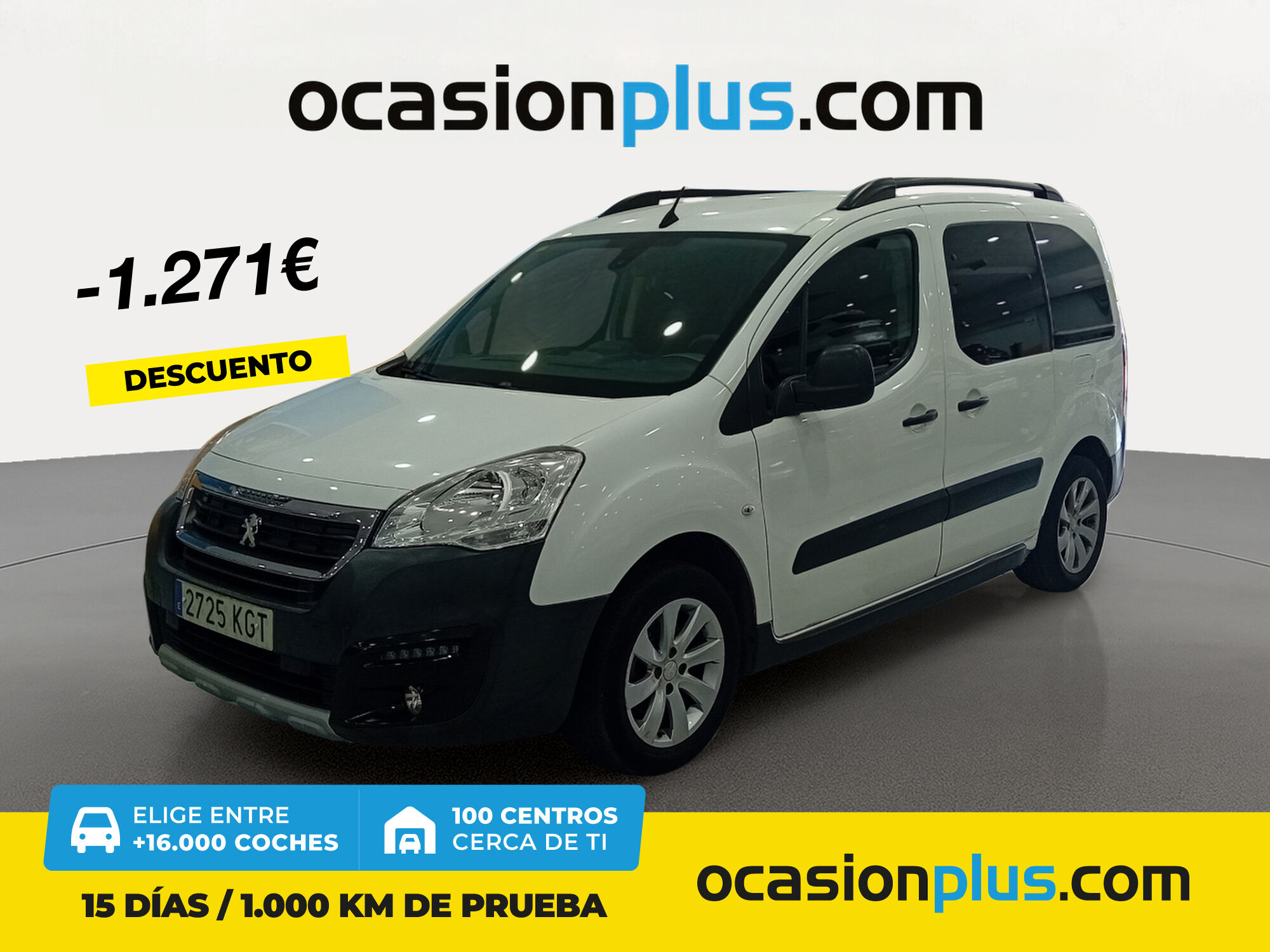 PEUGEOT Partner (Combi 1.6 BlueHDI Adventure Edition 73 kW (100 CV)) en Mad