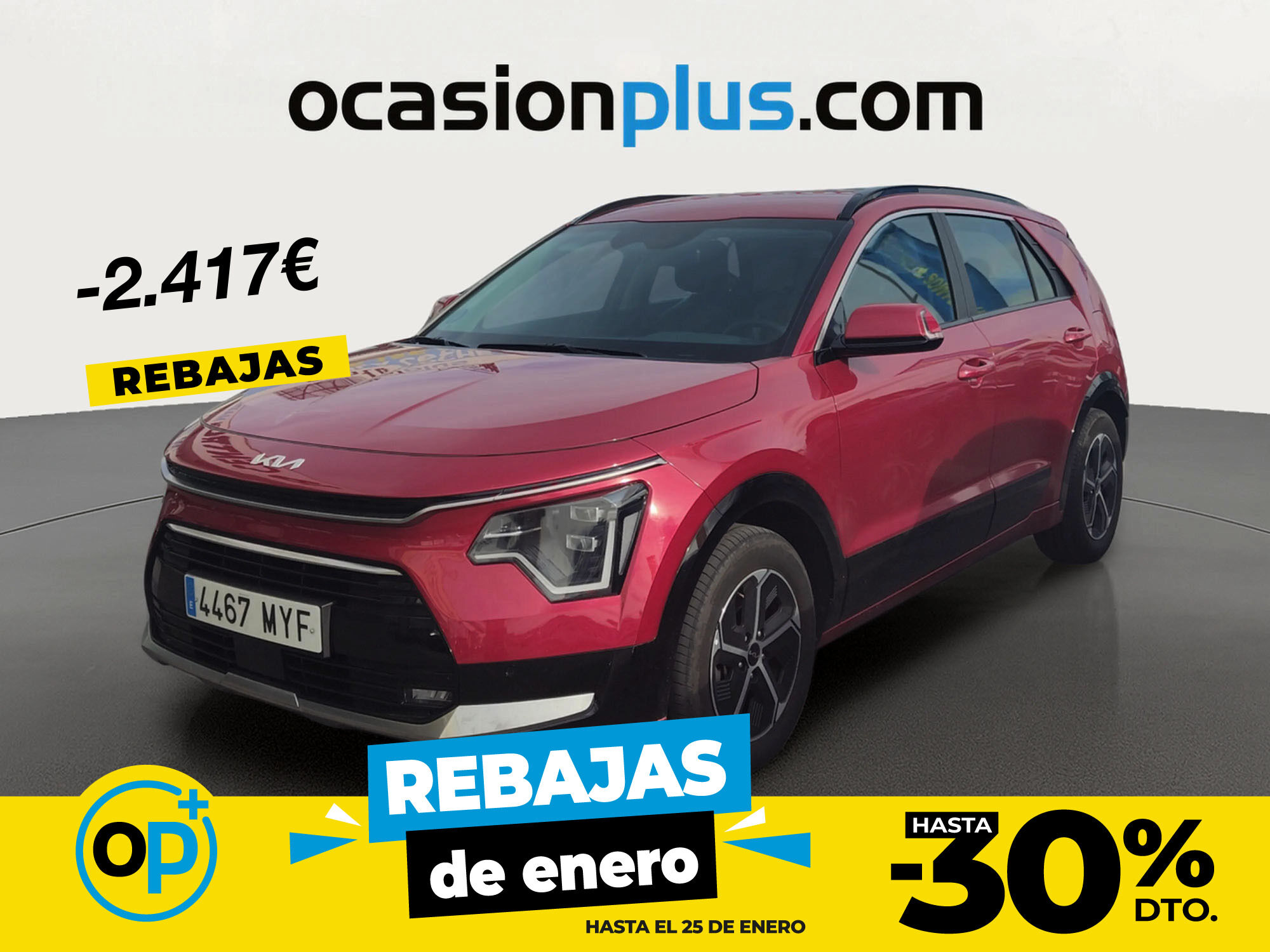 KIA Niro (1.6 GDi HEV Drive 95 kW (129 CV)) en Madrid