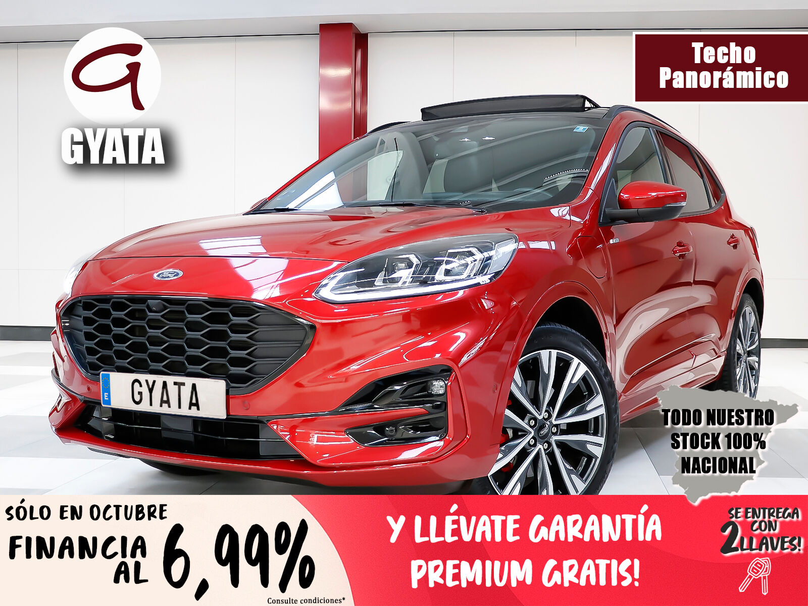 FORD Kuga (2.5 Duratec PHEV ST-Line X Auto 165 kW (225 CV)) en Madrid