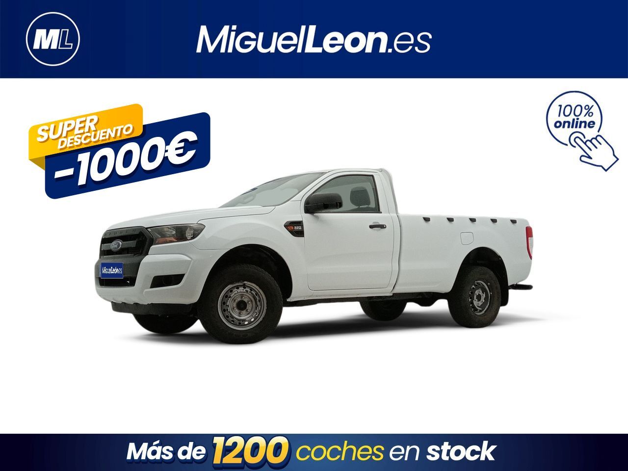 FORD Ranger (2.2 TDCI 160CV 4X4) en Palmas, Las