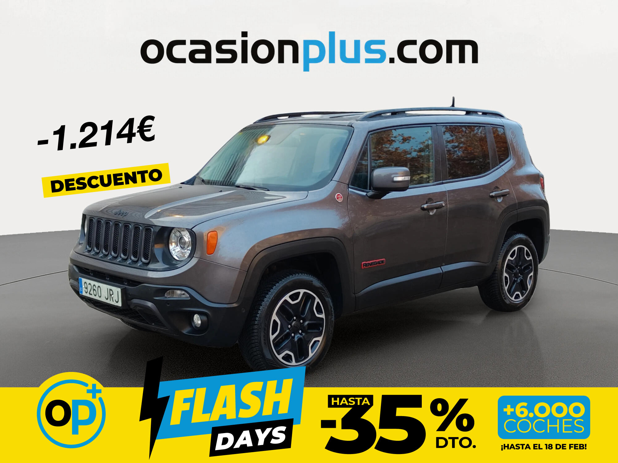 Foto del JEEP Renegade 2.0Mjt Trailhawk 4x4 ADLow Aut. 125kW